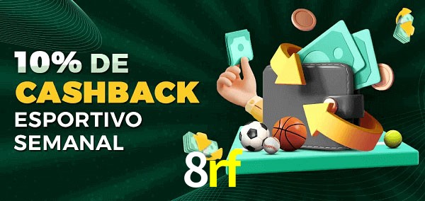 10% de bônus de cashback na 8rf